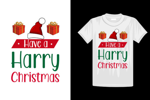 Christmas Theme T-shirt Design