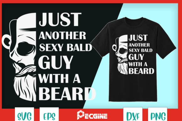 Just Another Sexy Bald Guy with a Beard