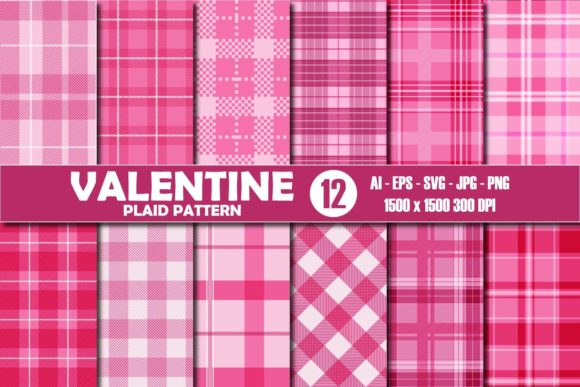Valentine Plaid Pattern