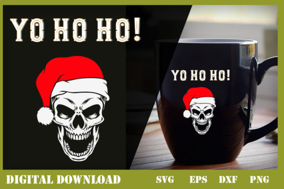 Yo Ho Ho Pirate Santa Funny Pirates