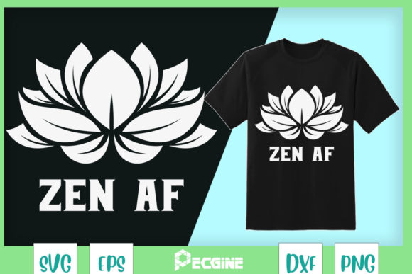 Zen Lotus Flower Chakras Aligned